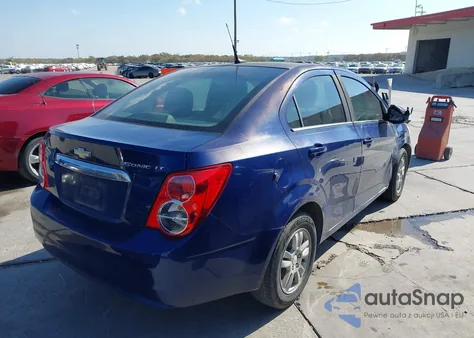 2014 Chevrolet Sonic Lt Auto from USA, damaged, VIN 1G1JC5SH7E4132287